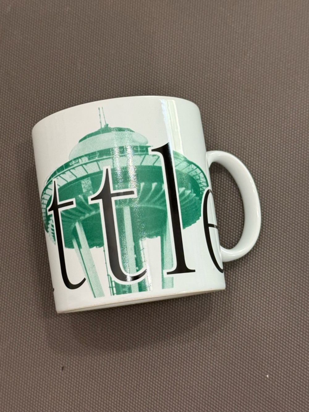 VTG Starbucks City Mug Coffee Seattle Washington 1994